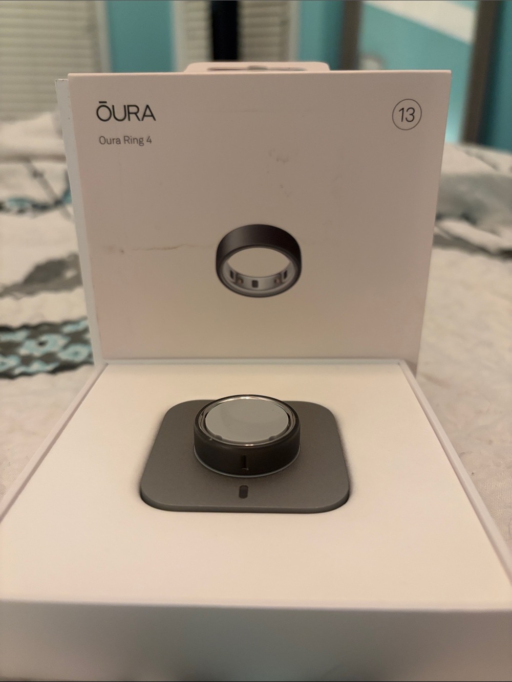 Oura Ring 4 Smart Ring - Stealth (Size 13)